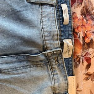 Light blue size 22 baggy jeans